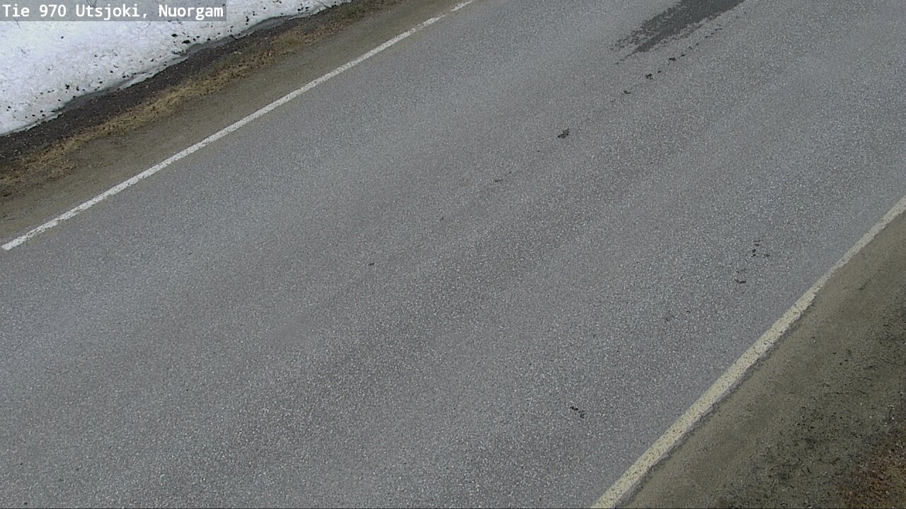 Weather Camera Image Väg 970 Utsjoki, Nuorgam, Utsjoki, Lappi