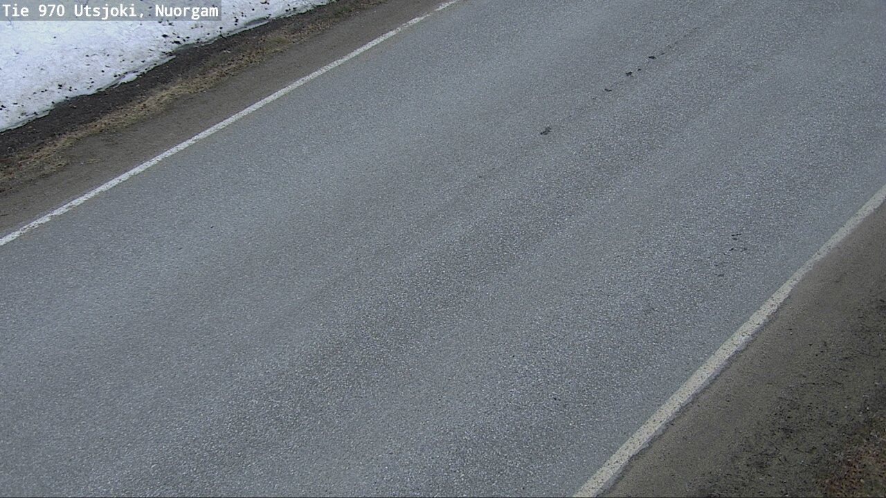 Weather Camera Image Väg 970 Utsjoki, Nuorgam, Utsjoki, Lappi