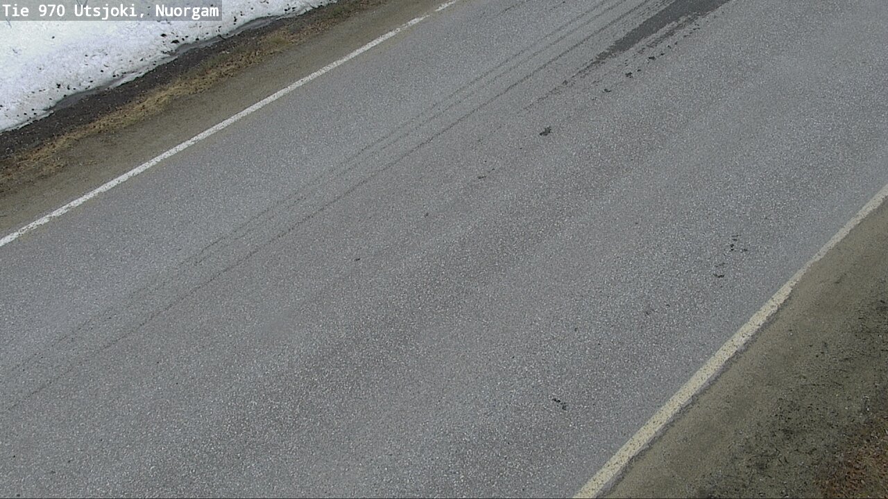 Weather Camera Image Väg 970 Utsjoki, Nuorgam, Utsjoki, Lappi