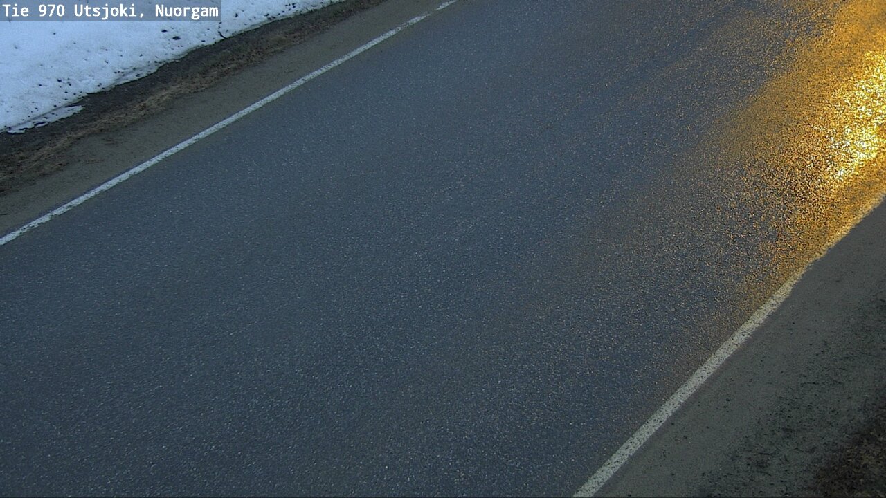 Weather Camera Image Väg 970 Utsjoki, Nuorgam, Utsjoki, Lappi
