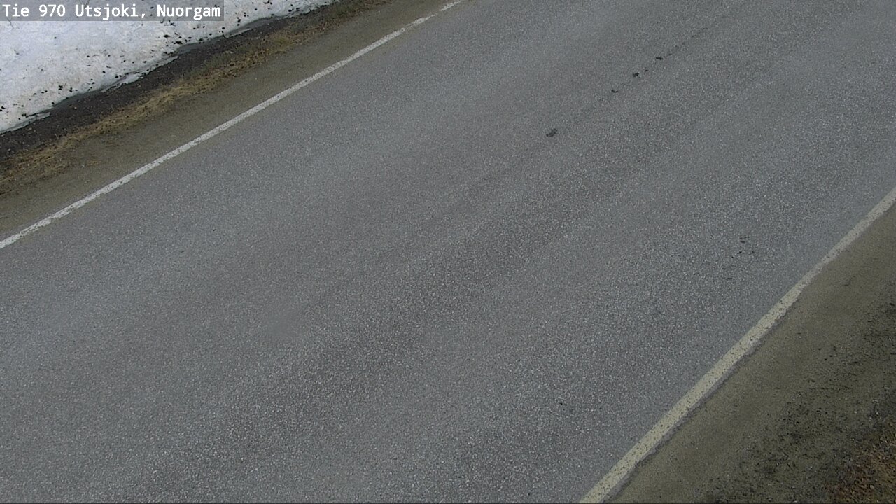 Weather Camera Image Väg 970 Utsjoki, Nuorgam, Utsjoki, Lappi