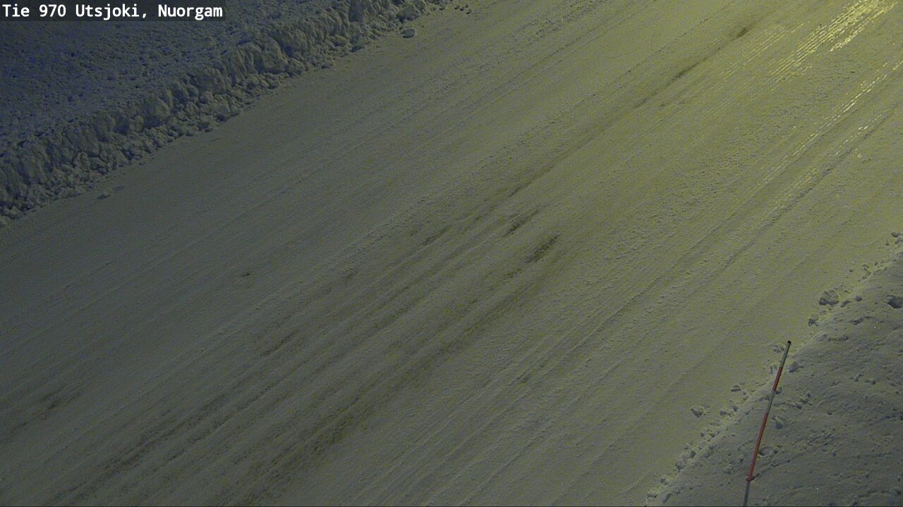 Weather Camera Image Väg 970 Utsjoki, Nuorgam, Utsjoki, Lappi