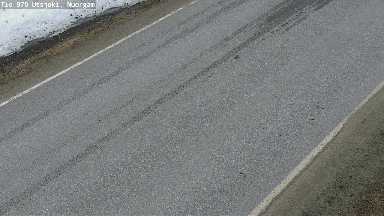 Weather Camera Image Väg 970 Utsjoki, Nuorgam, Utsjoki, Lappi