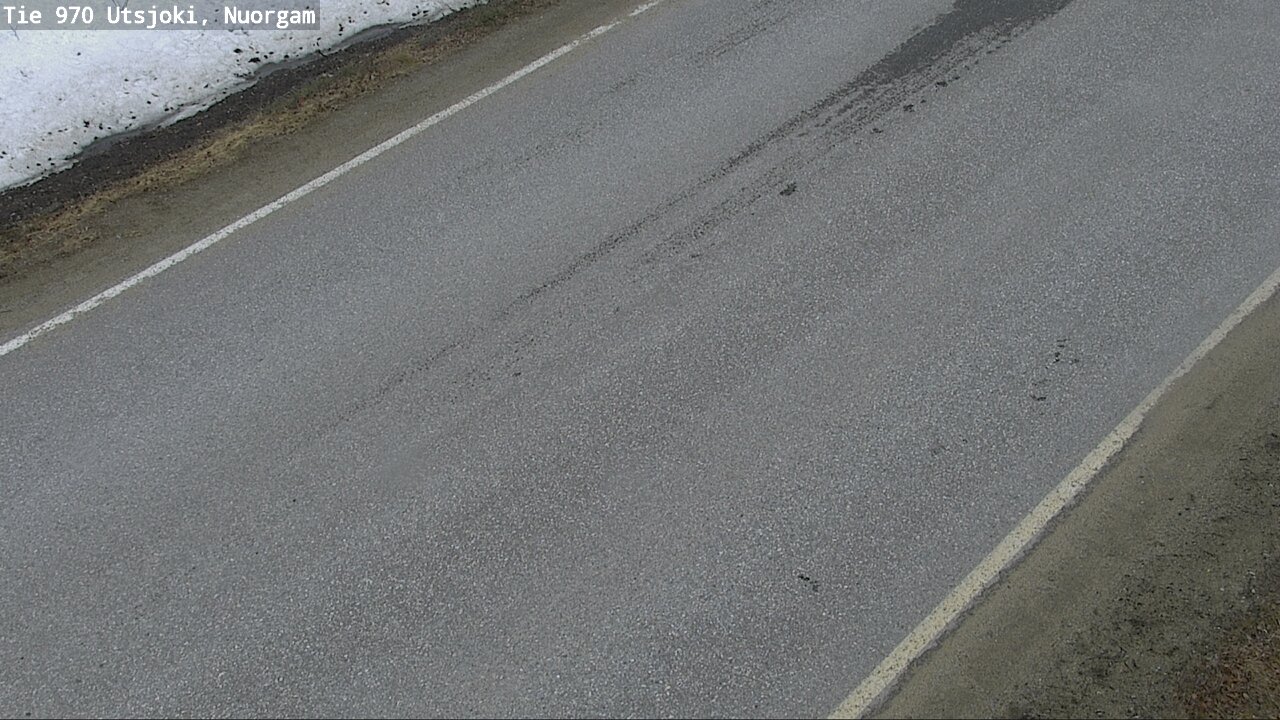 Weather Camera Image Väg 970 Utsjoki, Nuorgam, Utsjoki, Lappi