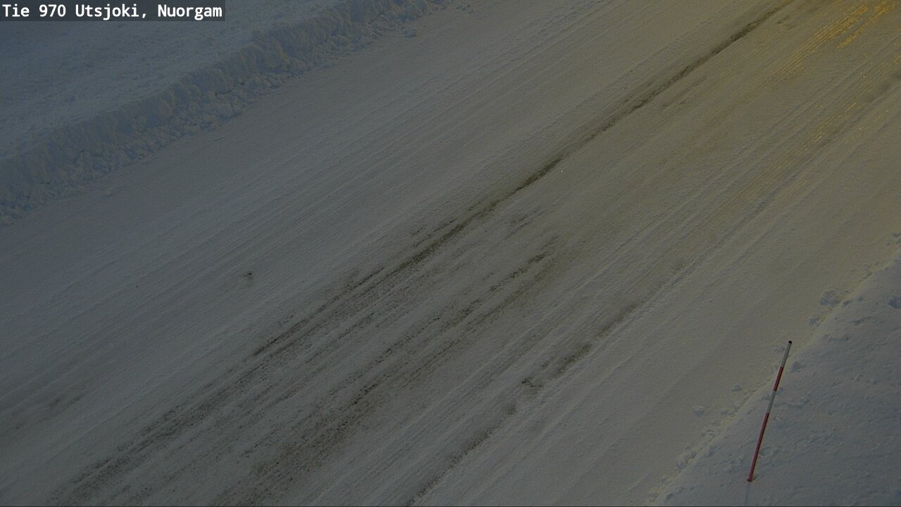 Weather Camera Image Väg 970 Utsjoki, Nuorgam, Utsjoki, Lappi