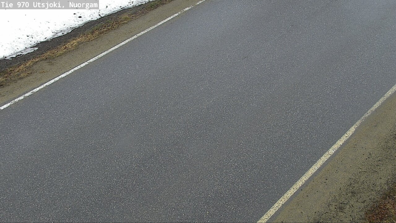 Weather Camera Image Väg 970 Utsjoki, Nuorgam, Utsjoki, Lappi