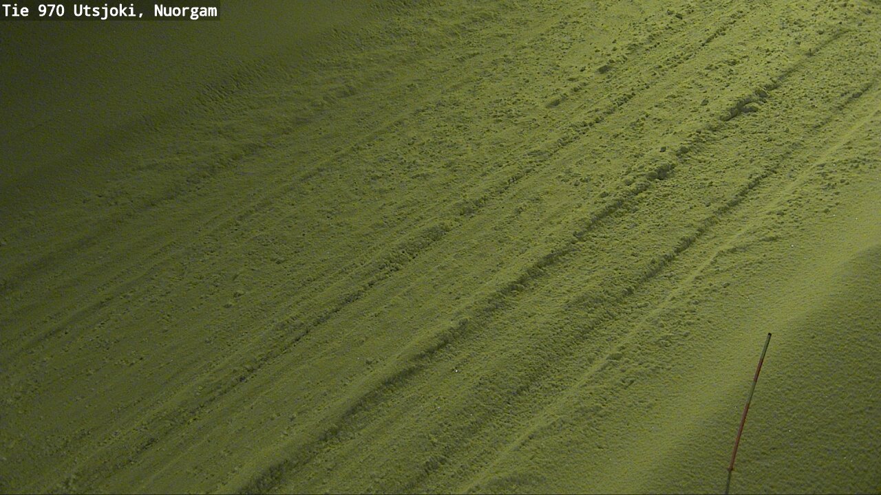 Weather Camera Image Väg 970 Utsjoki, Nuorgam, Utsjoki, Lappi