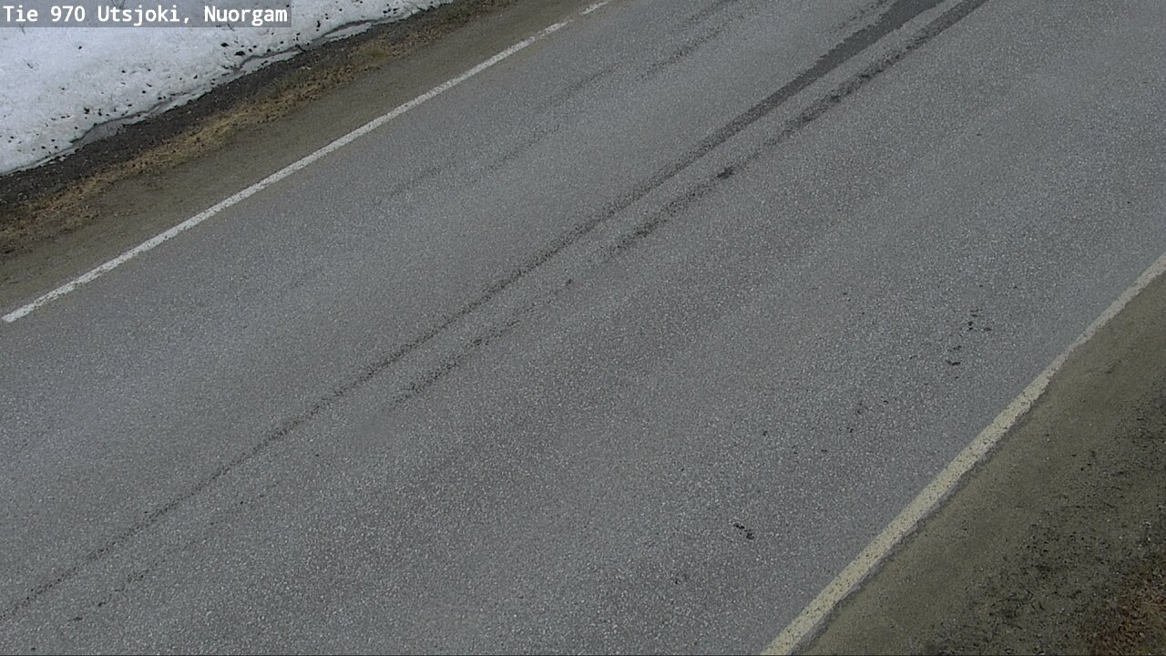 Weather Camera Image Väg 970 Utsjoki, Nuorgam, Utsjoki, Lappi