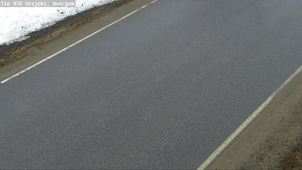 Weather Camera Image Väg 970 Utsjoki, Nuorgam, Utsjoki, Lappi