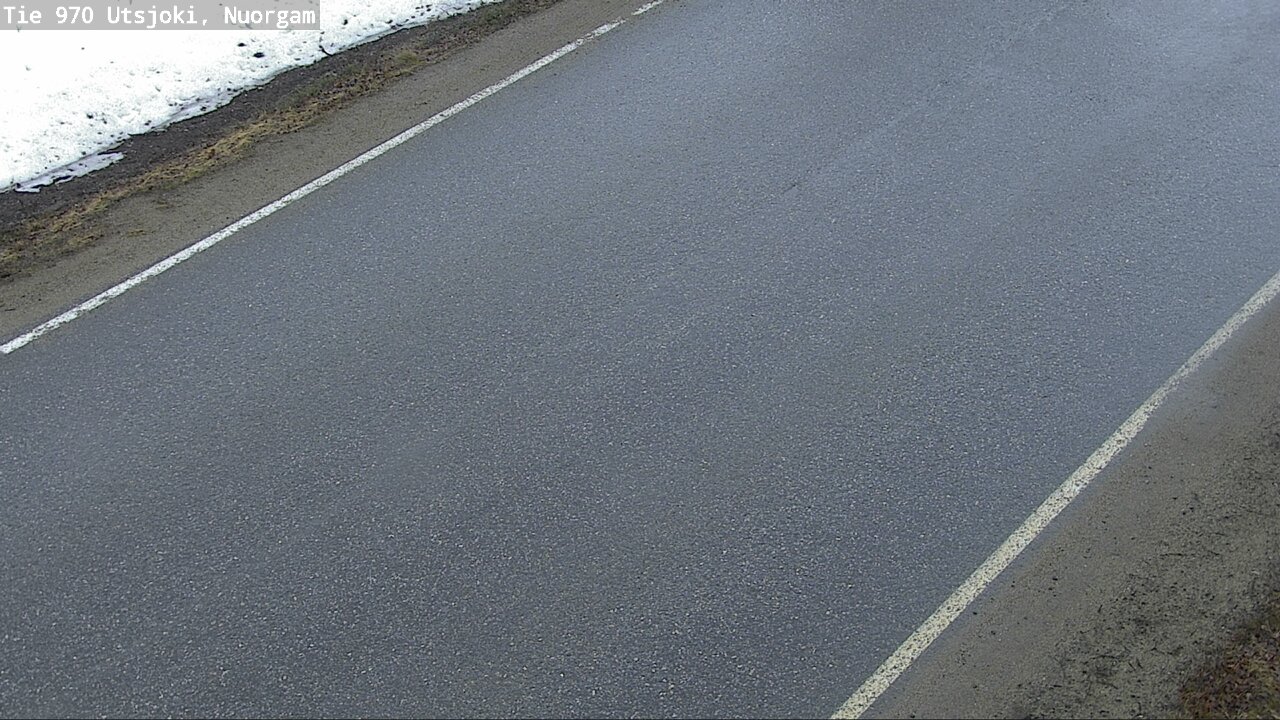 Weather Camera Image Väg 970 Utsjoki, Nuorgam, Utsjoki, Lappi