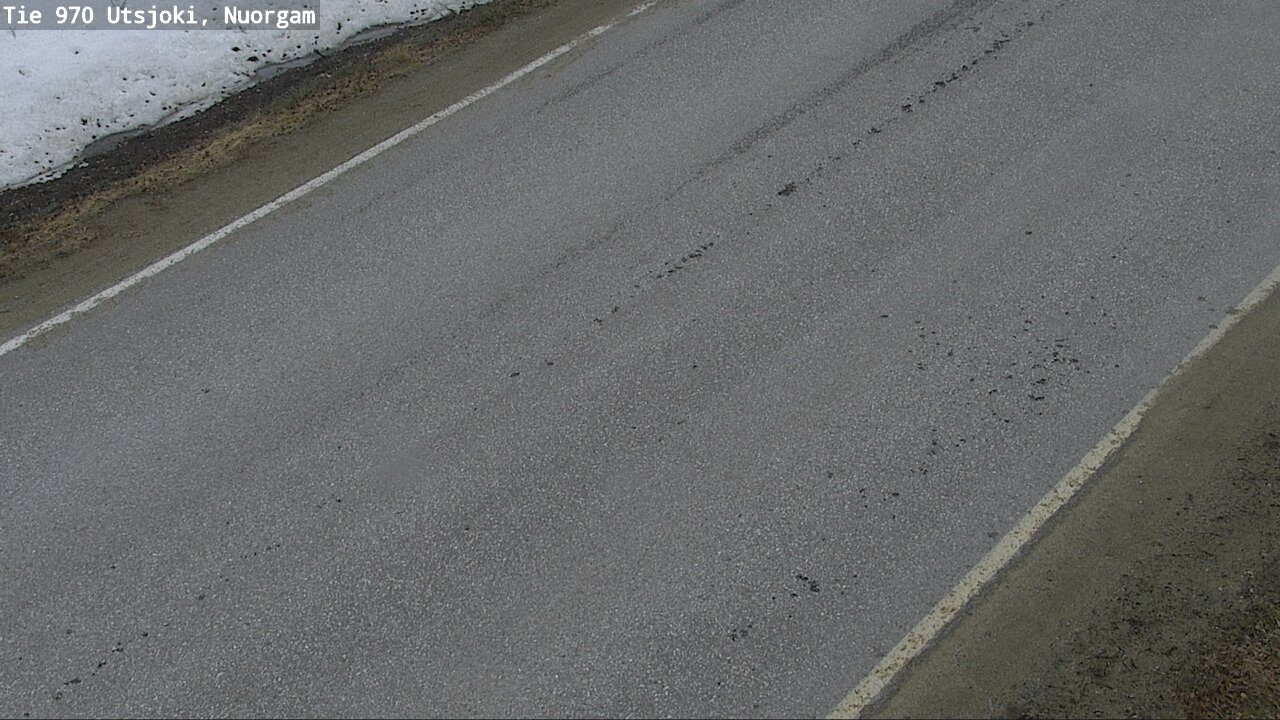 Weather Camera Image Väg 970 Utsjoki, Nuorgam, Utsjoki, Lappi
