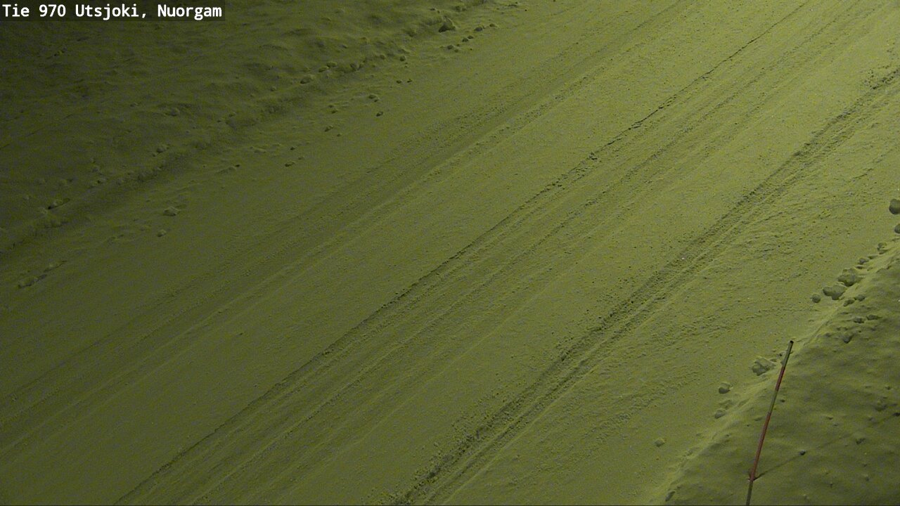 Weather Camera Image Väg 970 Utsjoki, Nuorgam, Utsjoki, Lappi