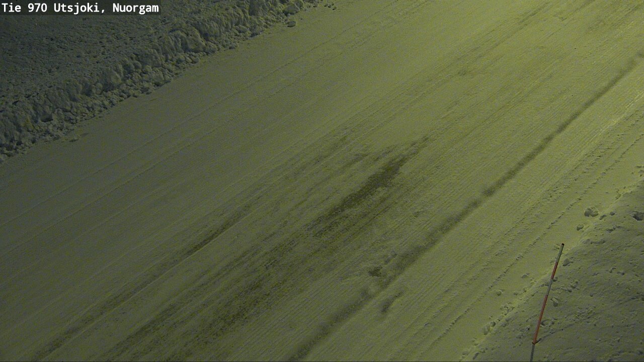 Weather Camera Image Väg 970 Utsjoki, Nuorgam, Utsjoki, Lappi