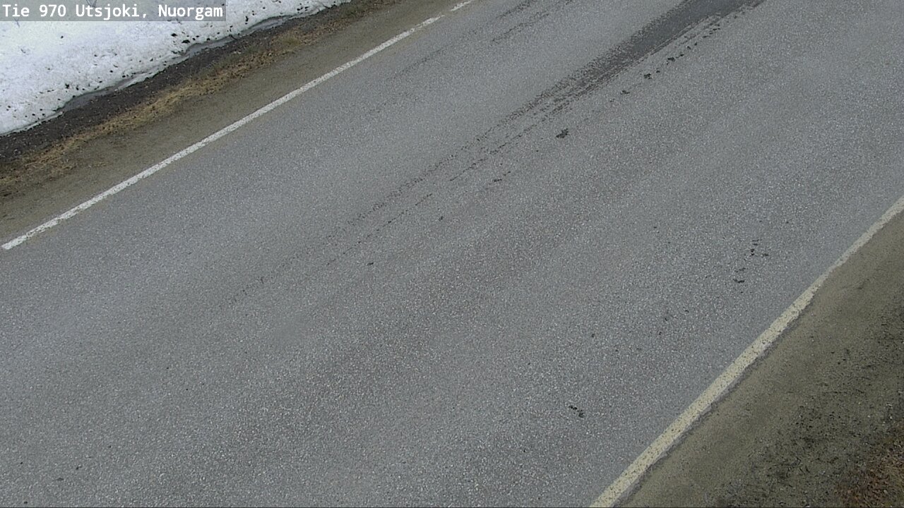 Weather Camera Image Väg 970 Utsjoki, Nuorgam, Utsjoki, Lappi