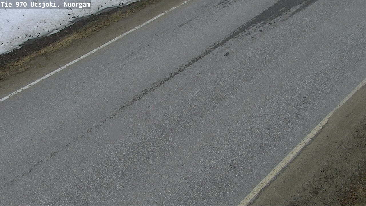 Weather Camera Image Väg 970 Utsjoki, Nuorgam, Utsjoki, Lappi