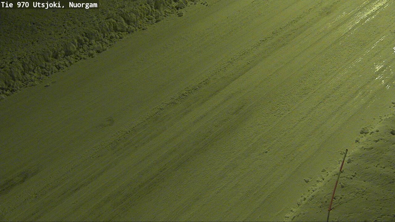 Weather Camera Image Väg 970 Utsjoki, Nuorgam, Utsjoki, Lappi