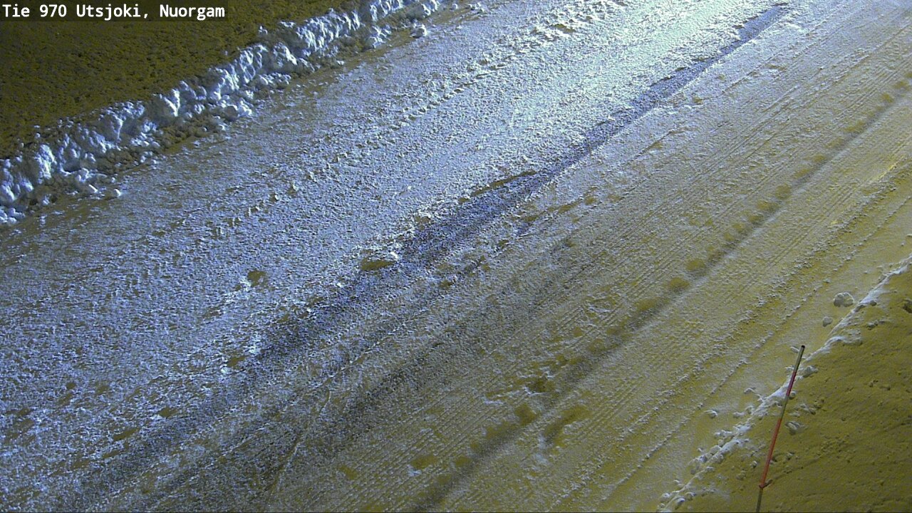 Weather Camera Image Väg 970 Utsjoki, Nuorgam, Utsjoki, Lappi