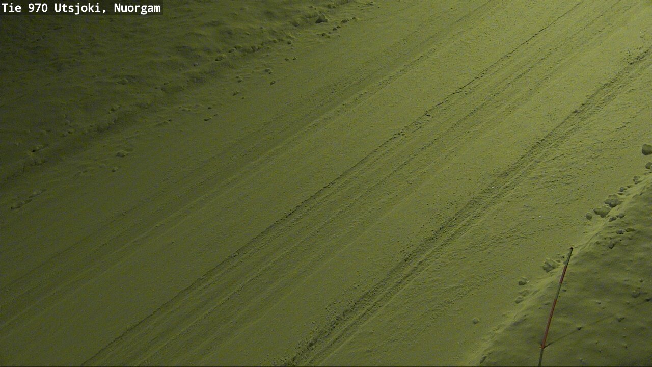 Weather Camera Image Väg 970 Utsjoki, Nuorgam, Utsjoki, Lappi