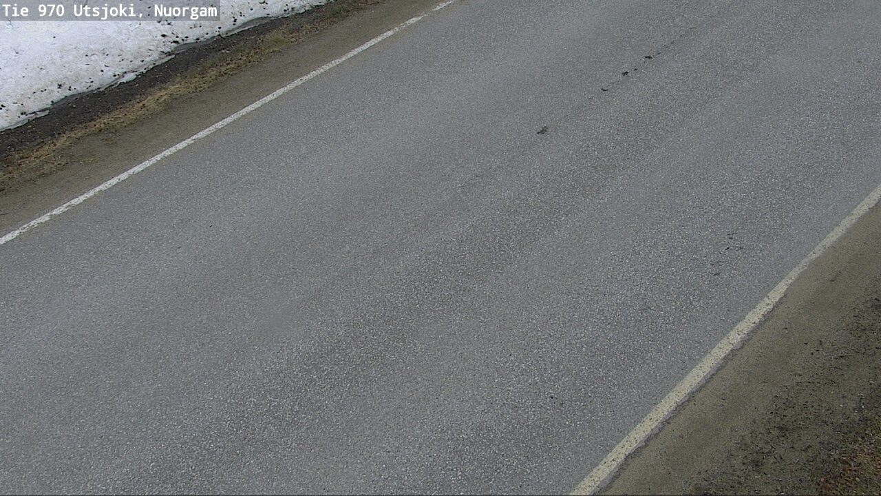 Weather Camera Image Väg 970 Utsjoki, Nuorgam, Utsjoki, Lappi