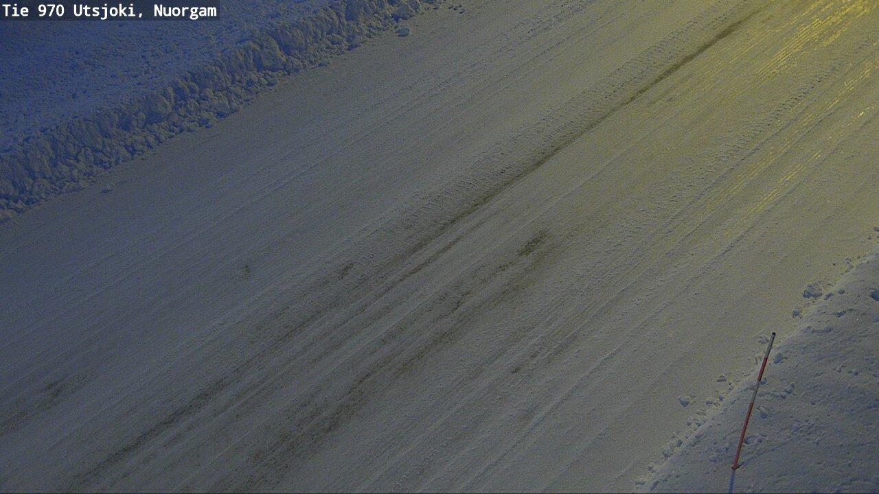 Weather Camera Image Väg 970 Utsjoki, Nuorgam, Utsjoki, Lappi