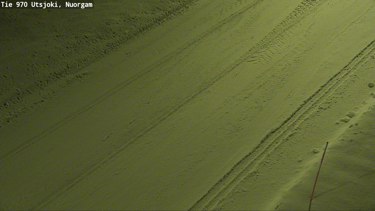 Weather Camera Image Väg 970 Utsjoki, Nuorgam, Utsjoki, Lappi