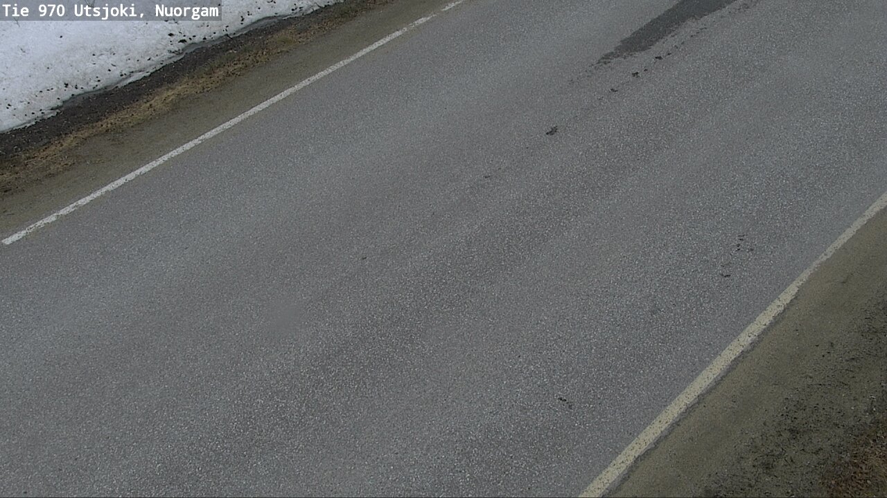 Weather Camera Image Väg 970 Utsjoki, Nuorgam, Utsjoki, Lappi