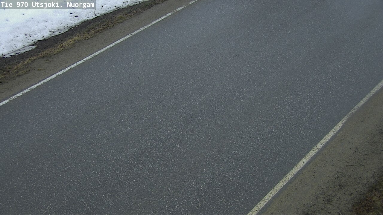 Weather Camera Image Väg 970 Utsjoki, Nuorgam, Utsjoki, Lappi