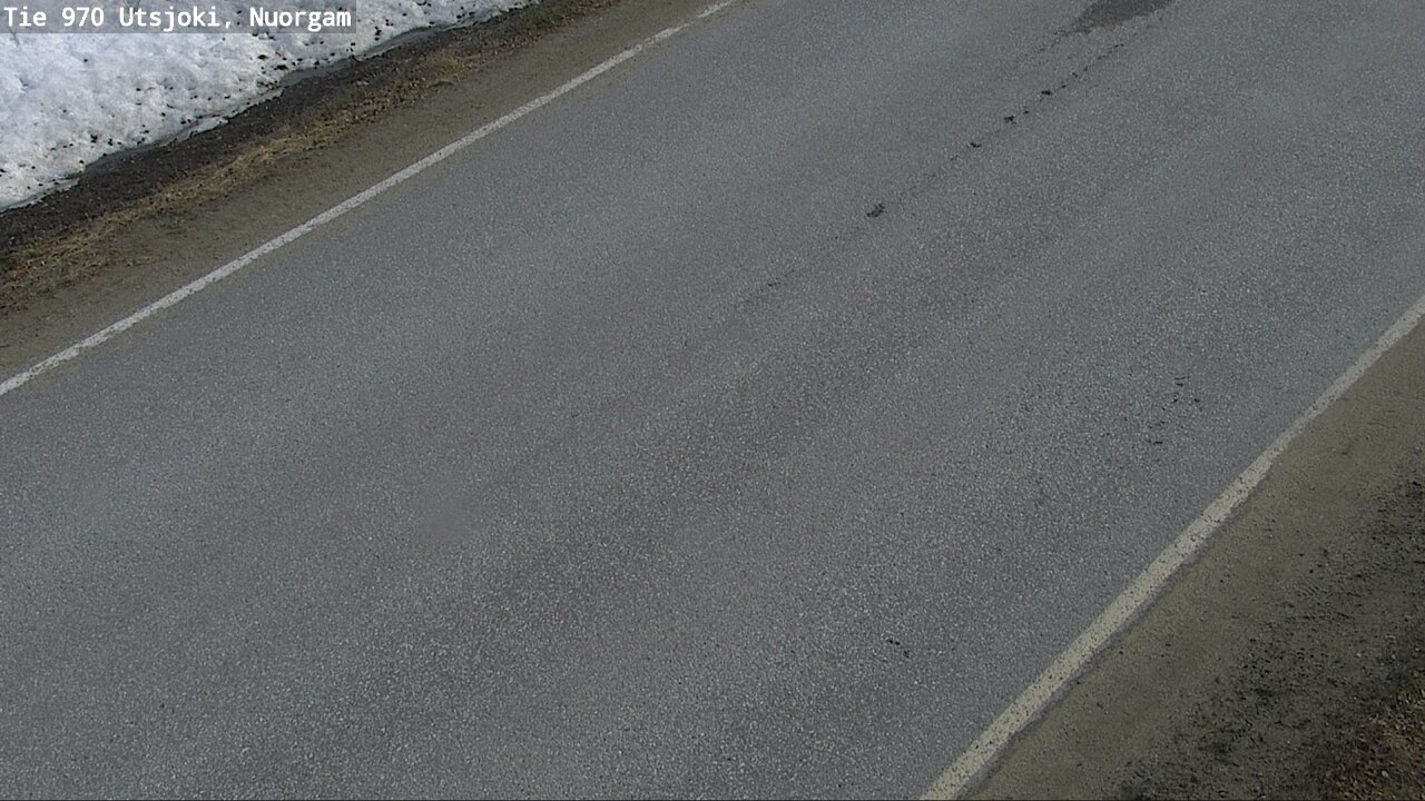 Weather Camera Image Väg 970 Utsjoki, Nuorgam, Utsjoki, Lappi