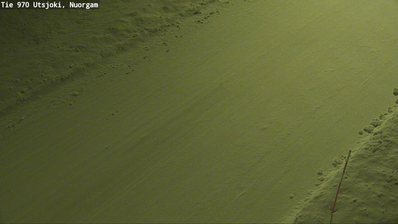 Weather Camera Image Väg 970 Utsjoki, Nuorgam, Utsjoki, Lappi