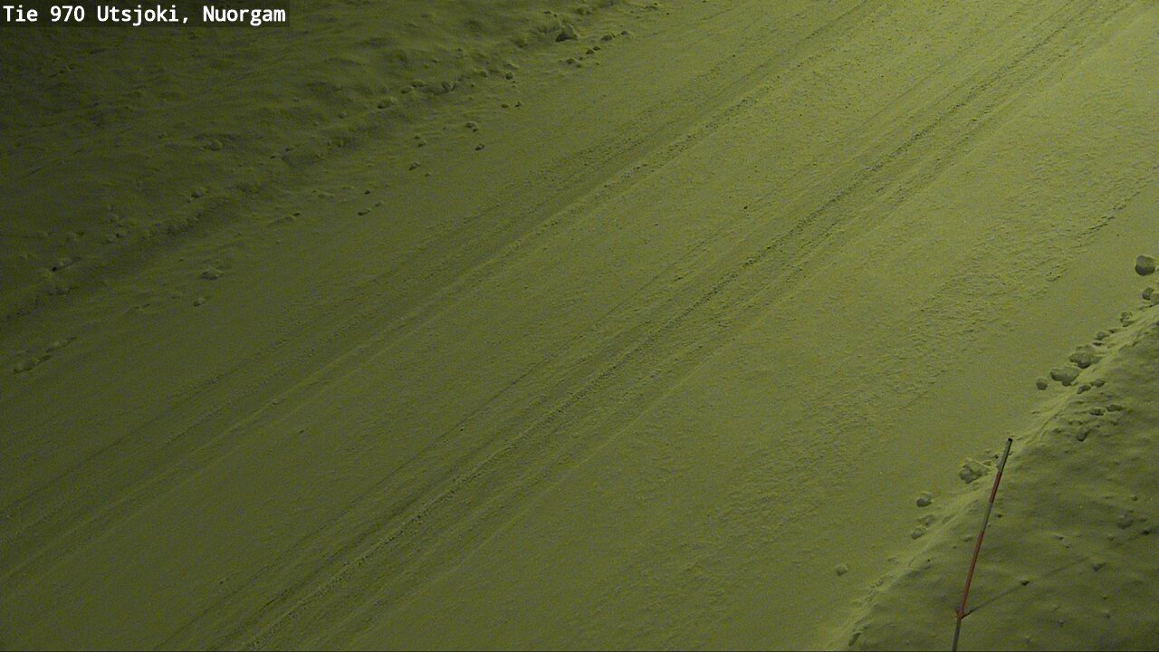 Weather Camera Image Väg 970 Utsjoki, Nuorgam, Utsjoki, Lappi