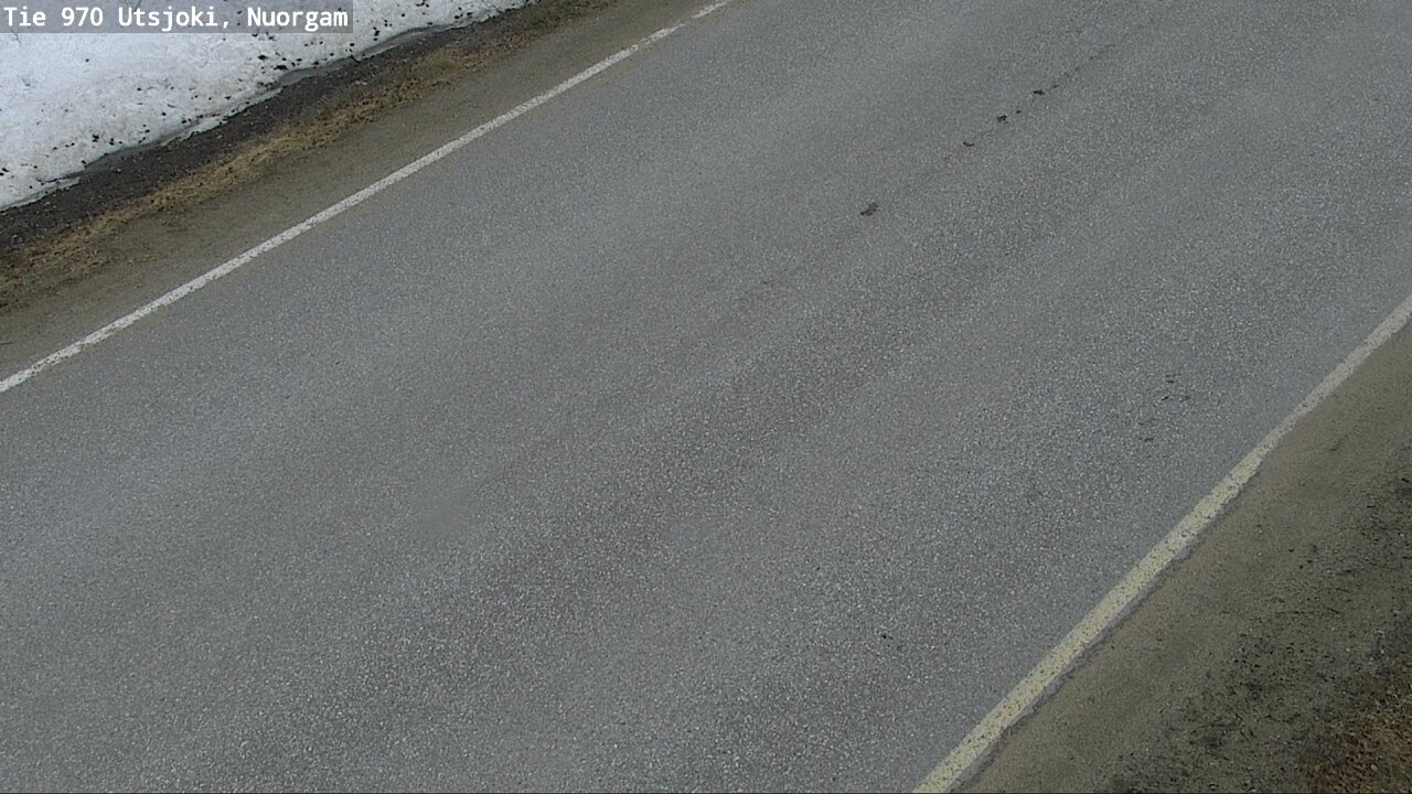 Weather Camera Image Väg 970 Utsjoki, Nuorgam, Utsjoki, Lappi