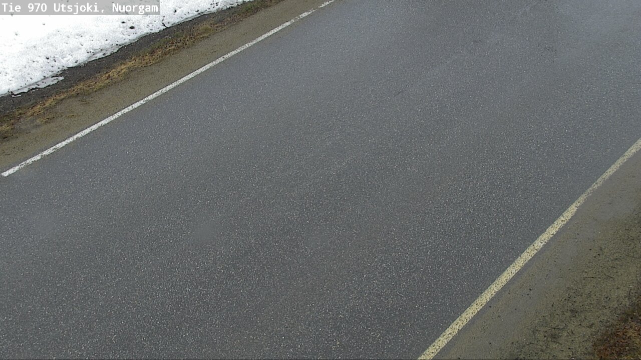 Weather Camera Image Väg 970 Utsjoki, Nuorgam, Utsjoki, Lappi