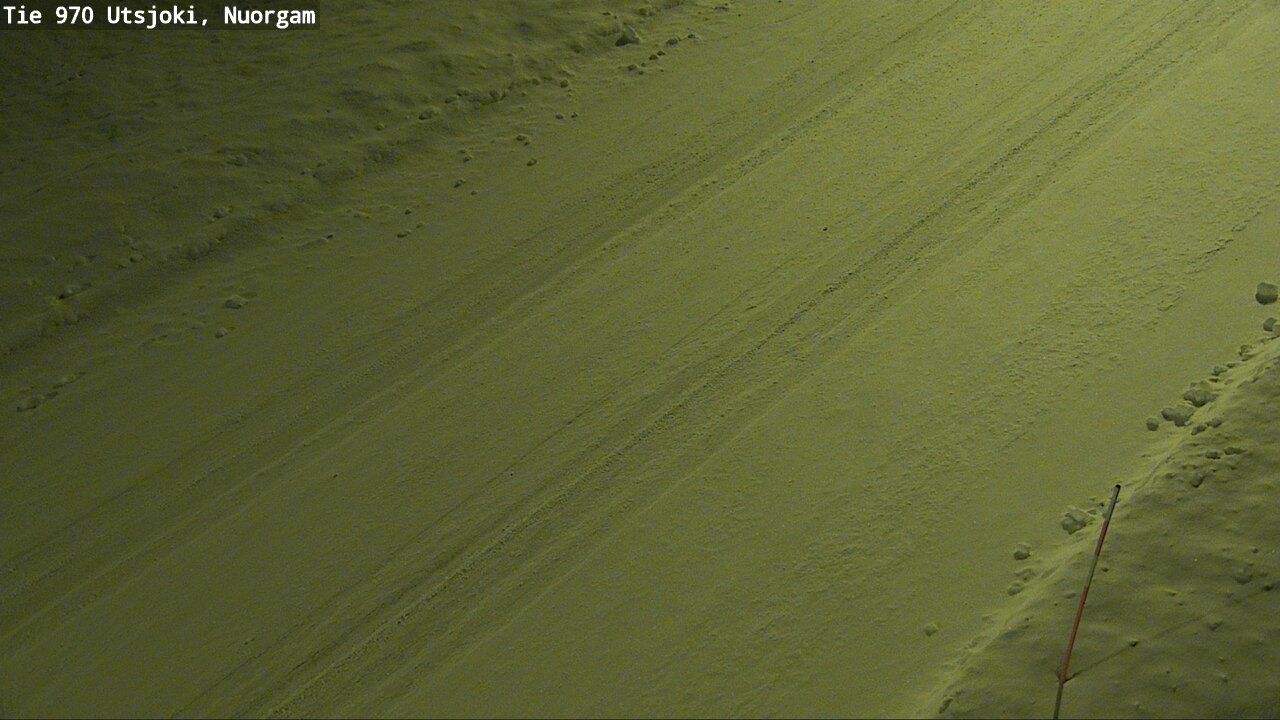 Weather Camera Image Väg 970 Utsjoki, Nuorgam, Utsjoki, Lappi