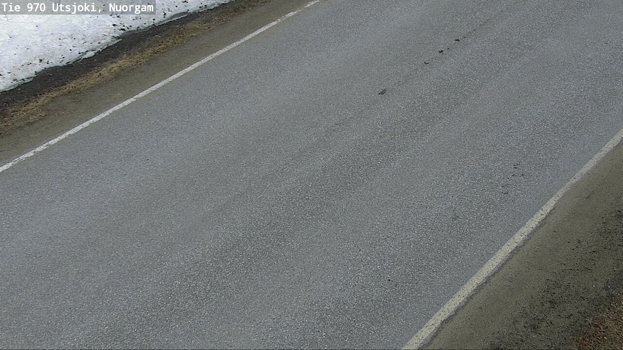 Weather Camera Image Väg 970 Utsjoki, Nuorgam, Utsjoki, Lappi
