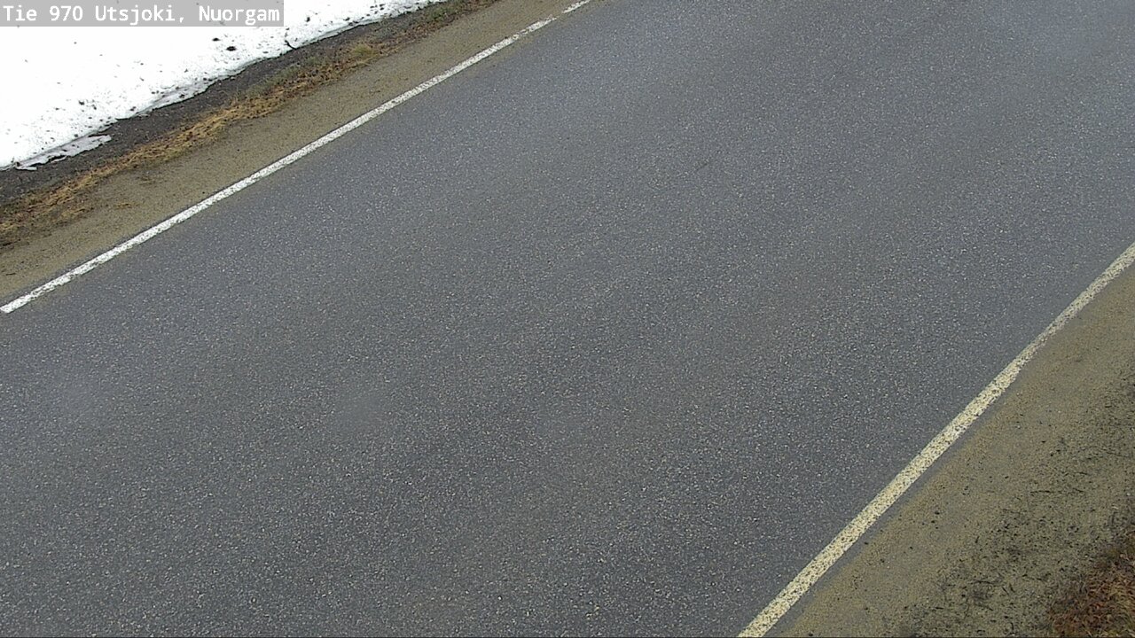 Weather Camera Image Väg 970 Utsjoki, Nuorgam, Utsjoki, Lappi