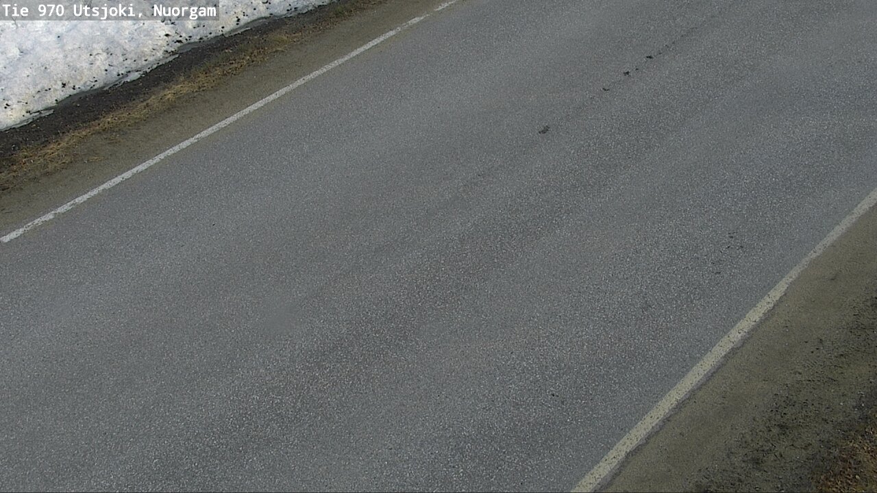 Weather Camera Image Väg 970 Utsjoki, Nuorgam, Utsjoki, Lappi