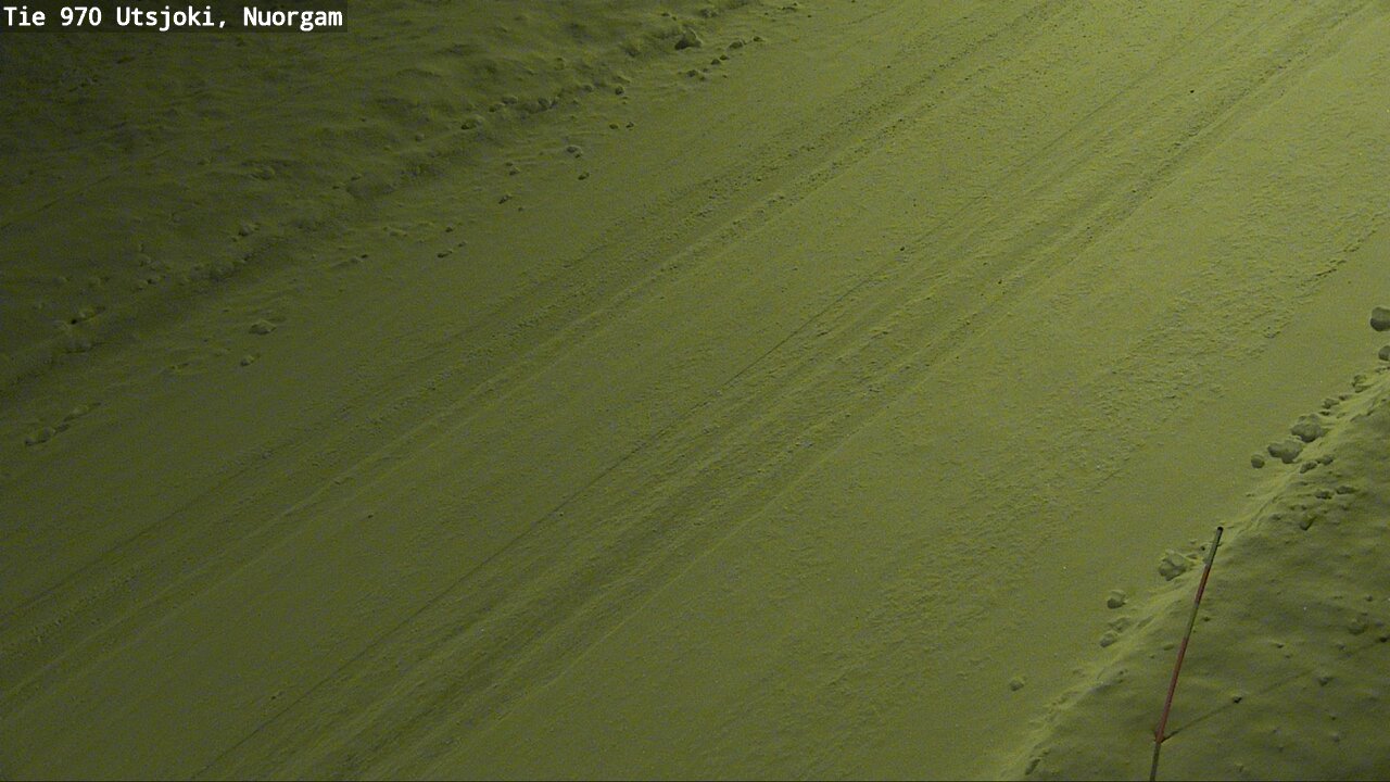 Weather Camera Image Väg 970 Utsjoki, Nuorgam, Utsjoki, Lappi