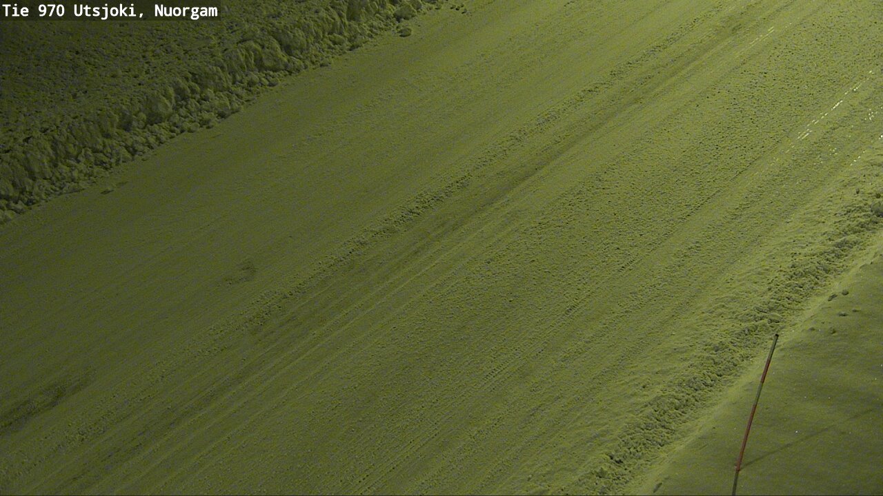Weather Camera Image Väg 970 Utsjoki, Nuorgam, Utsjoki, Lappi