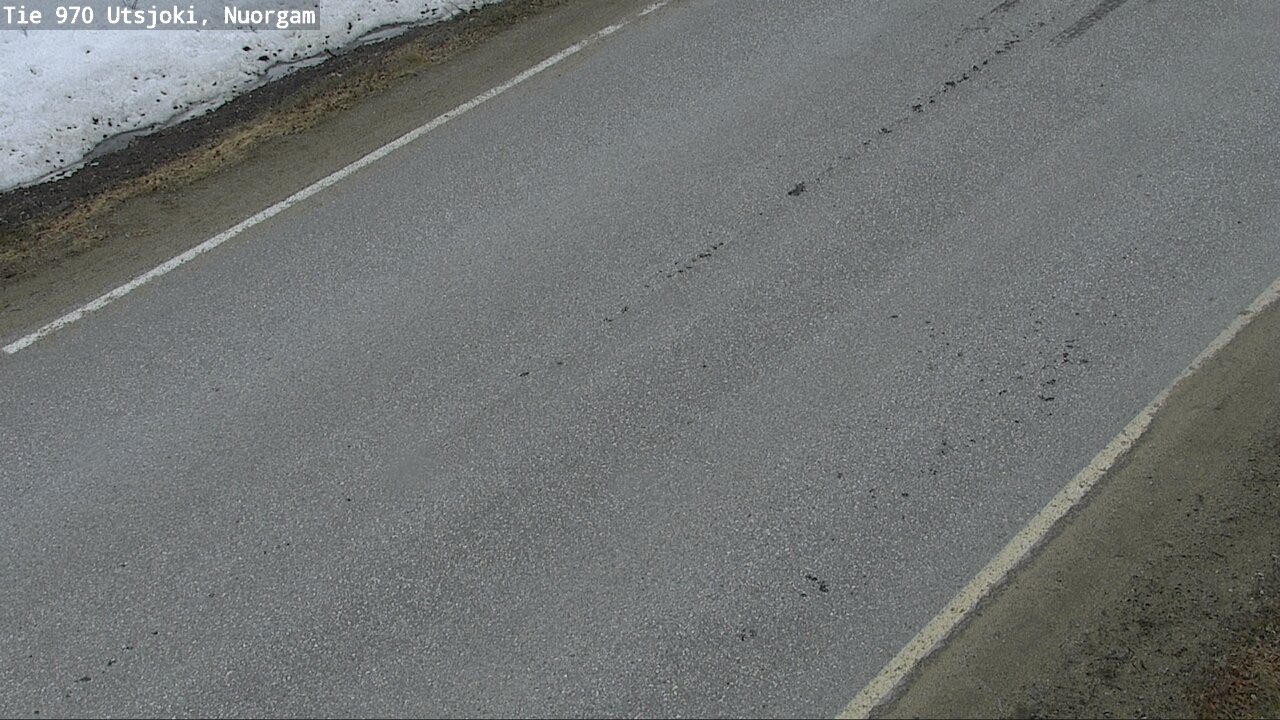 Weather Camera Image Väg 970 Utsjoki, Nuorgam, Utsjoki, Lappi