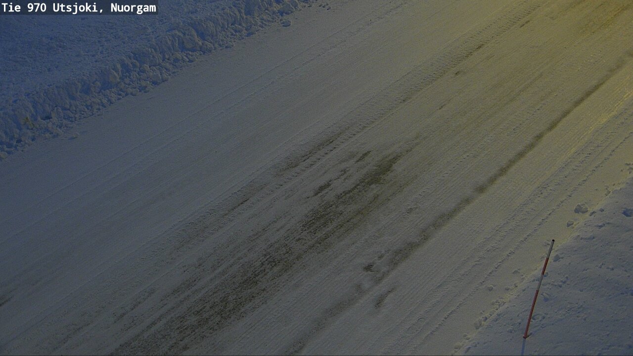 Weather Camera Image Väg 970 Utsjoki, Nuorgam, Utsjoki, Lappi