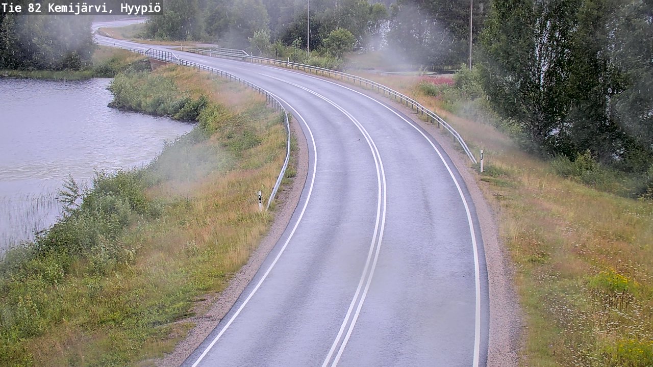 Kelikamerat Kuva Tie 82 Kemijärvi, Hyypiö, Kemijärvi, Lappi