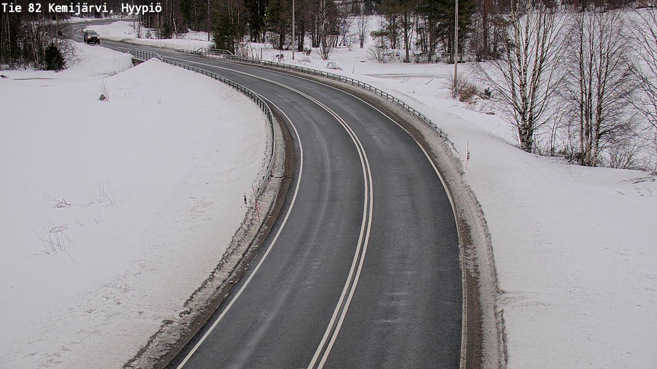 Kelikamerat Kuva Tie 82 Kemijärvi, Hyypiö, Kemijärvi, Lappi