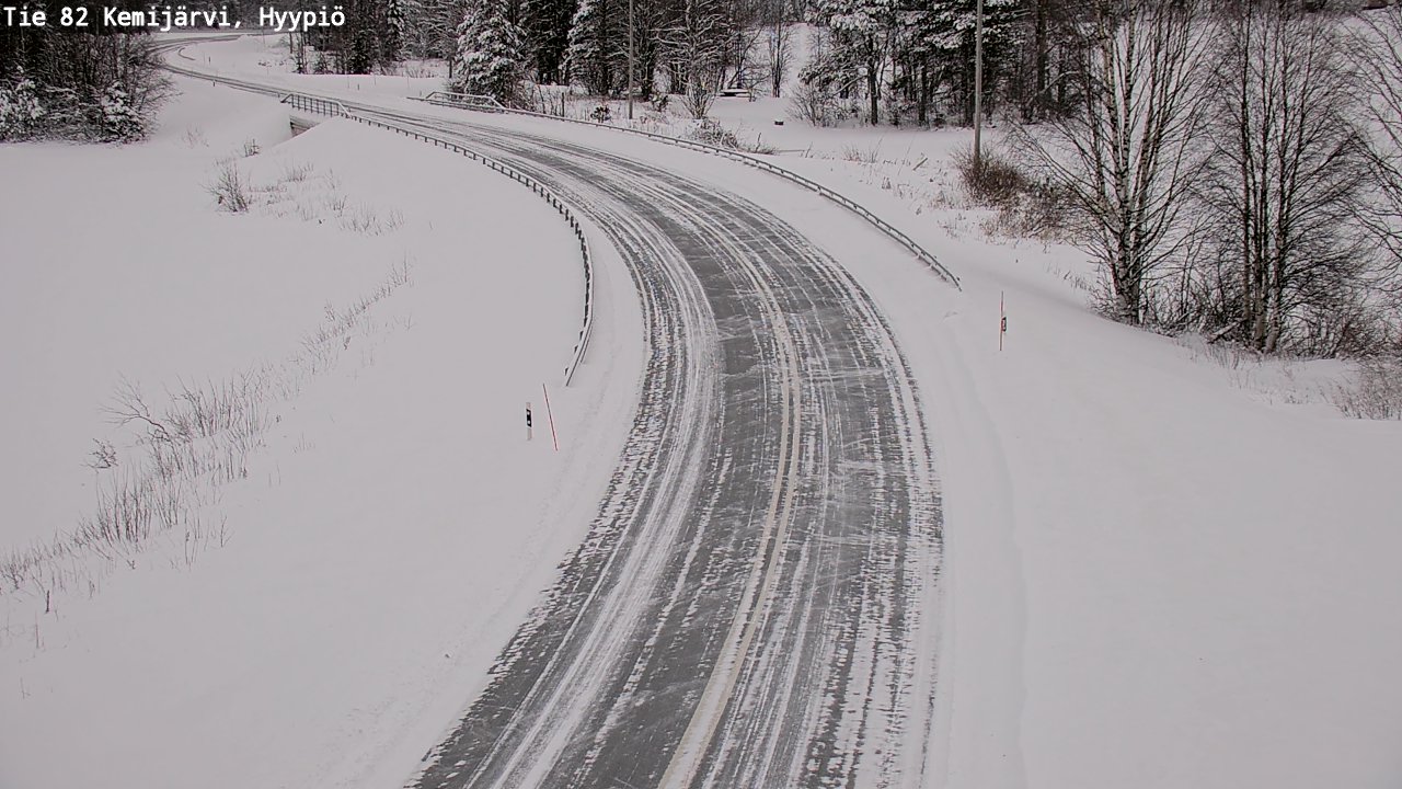 Kelikamerat Kuva Tie 82 Kemijärvi, Hyypiö, Kemijärvi, Lappi