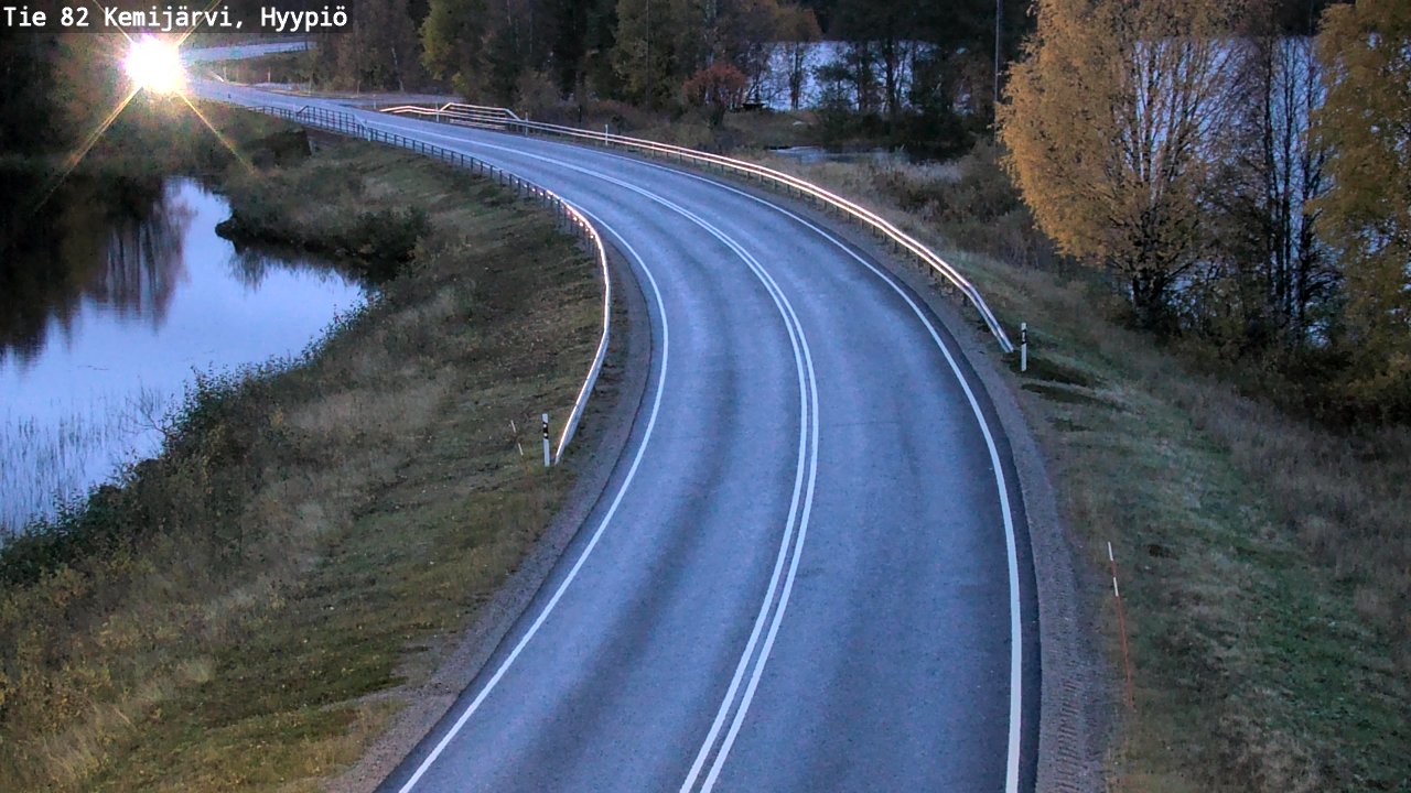 Kelikamerat Kuva Tie 82 Kemijärvi, Hyypiö, Kemijärvi, Lappi