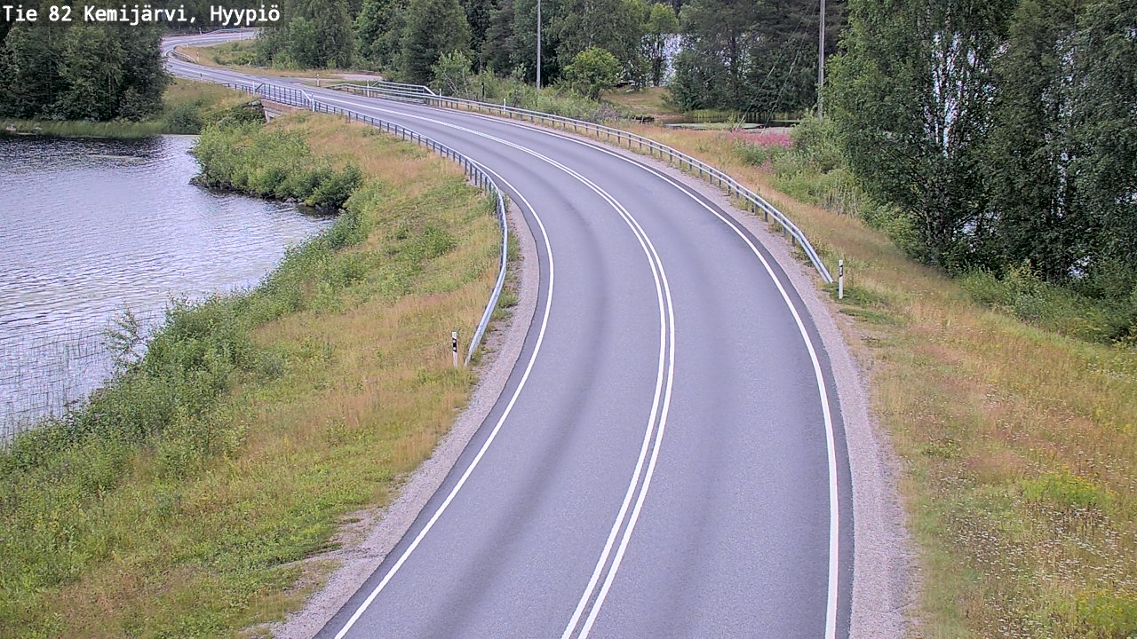Kelikamerat Kuva Tie 82 Kemijärvi, Hyypiö, Kemijärvi, Lappi