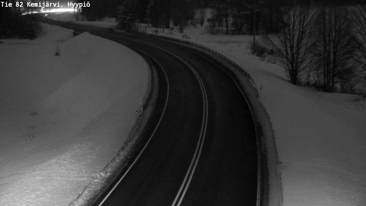 Kelikamerat Kuva Tie 82 Kemijärvi, Hyypiö, Kemijärvi, Lappi