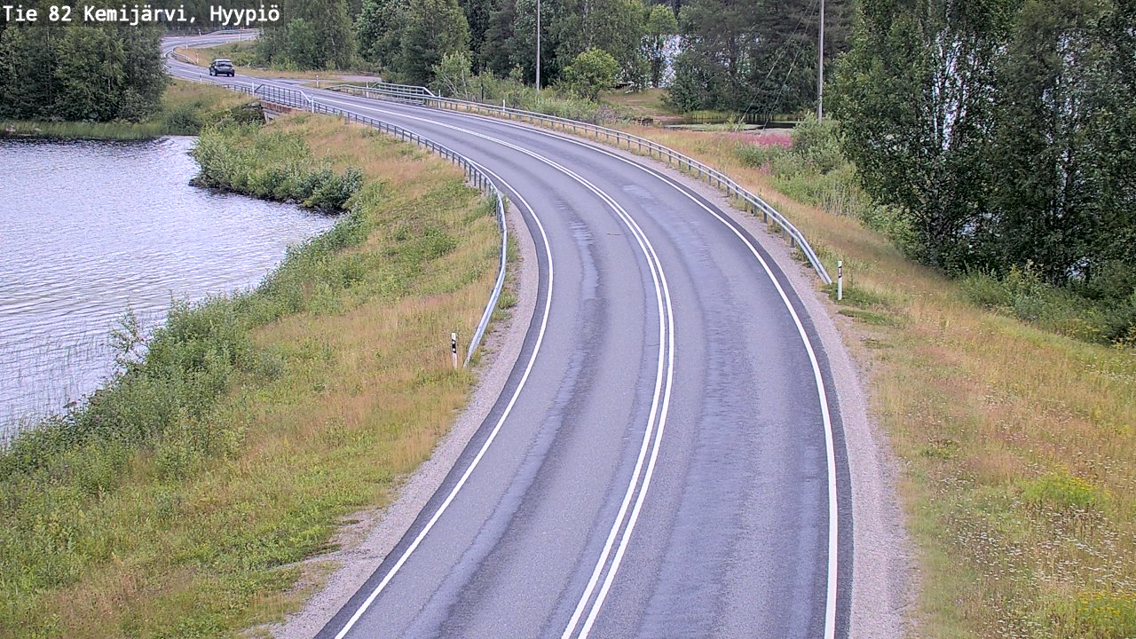 Kelikamerat Kuva Tie 82 Kemijärvi, Hyypiö, Kemijärvi, Lappi