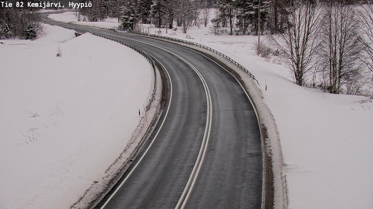 Kelikamerat Kuva Tie 82 Kemijärvi, Hyypiö, Kemijärvi, Lappi