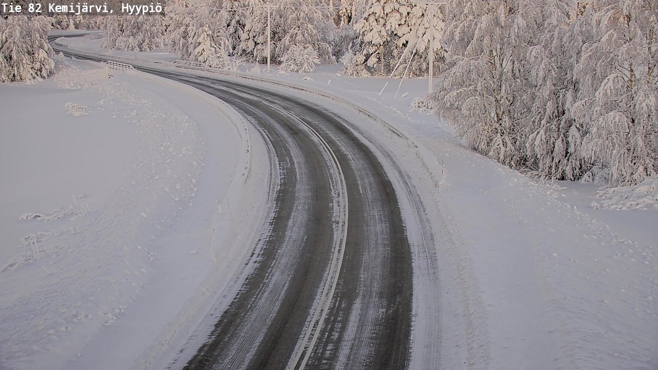 Kelikamerat Kuva Tie 82 Kemijärvi, Hyypiö, Kemijärvi, Lappi