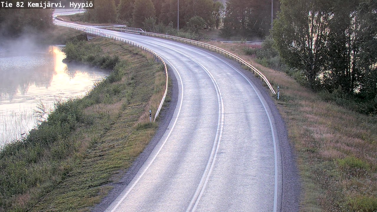 Kelikamerat Kuva Tie 82 Kemijärvi, Hyypiö, Kemijärvi, Lappi